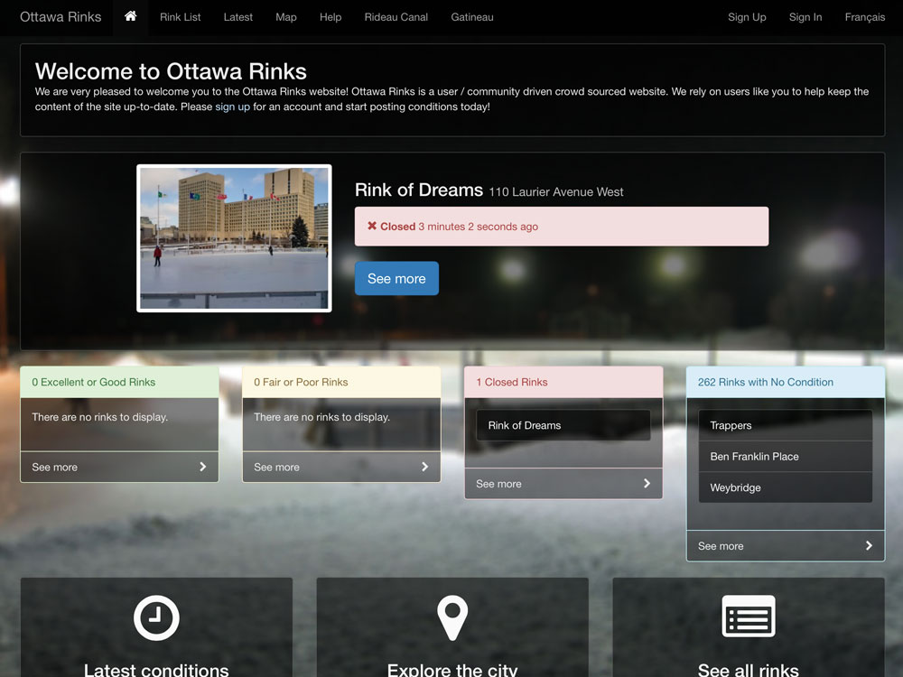 Ottawa Rinks